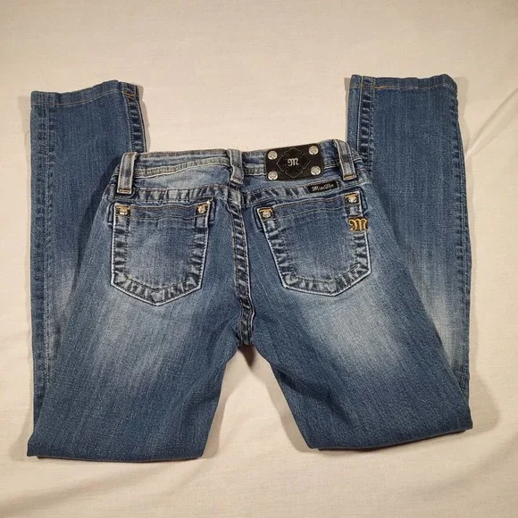 Miss Me Jeans*Girls 14*Skinny*JK5151532 - Picture 2 of 11